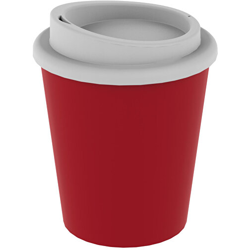 Kaffeebecher 'Premium' Small , standard-rot/weiss, Kunststoff, 12,00cm (Höhe), Bild 1
