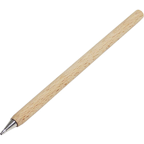Kugelschreiber 'Beech' , natur, Holz, 14,50cm (Länge), Bild 2