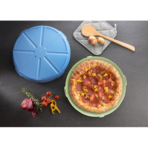 Pizzabox 'ToGo' , beständiges braun, Kunststoff, 4,50cm (Höhe), Bild 5
