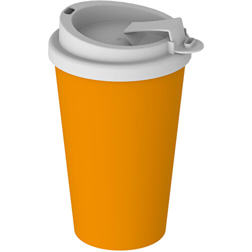 Kaffeebecher 'PremiumPlus' , standard-grün/weiß, Kunststoff, 15,50cm (Höhe), Bild 4