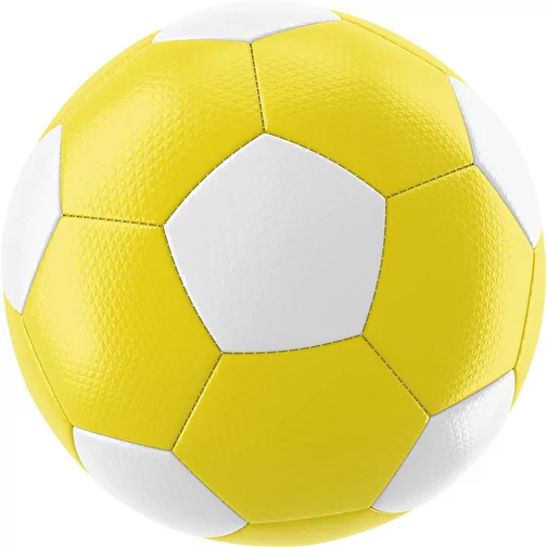 Pallone da calcio Platinum a 32 pannelli - stampato individualmente e cucito a mano, Immagine 1