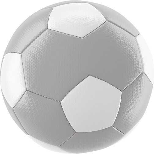 Fußball Platinum 30-Panel-Matchball - Individuell Bedruckt Und Handgenäht , hellgrau / weiß, PU, 4-lagig, , Bild 1