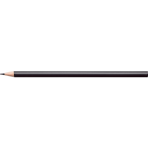 STAEDTLER Bleistift Rund , Staedtler, schwarz, Holz, 17,50cm x 0,80cm x 0,80cm (Länge x Höhe x Breite), Bild 3