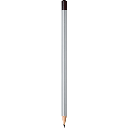 STAEDTLER Bleistift Rund Mit Tauchkappe , Staedtler, silber, Holz, 17,70cm x 0,80cm x 0,80cm (Länge x Höhe x Breite), Bild 1