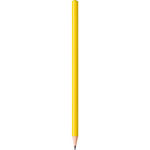 STAEDTLER Bleistift Rund Mit Tauchkappe , Staedtler, gelb, Holz, 17,70cm x 0,80cm x 0,80cm (Länge x Höhe x Breite), Bild 1