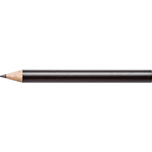STAEDTLER Bleistift Rund, Halbe Länge , Staedtler, schwarz, Holz, 8,70cm x 0,80cm x 0,80cm (Länge x Höhe x Breite), Bild 3
