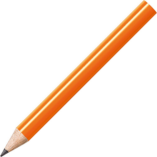 STAEDTLER Bleistift Rund, Halbe Länge , Staedtler, orange, Holz, 8,70cm x 0,80cm x 0,80cm (Länge x Höhe x Breite), Bild 2
