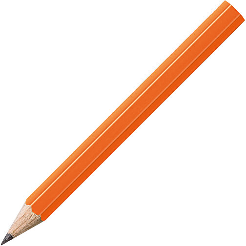 STAEDTLER Bleistift Hexagonal, Halbe Länge , Staedtler, orange, Holz, 8,70cm x 0,80cm x 0,80cm (Länge x Höhe x Breite), Bild 2