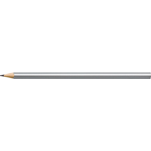 STAEDTLER Bleistift In Dreikantform , Staedtler, silber, Holz, 17,60cm x 0,90cm x 0,90cm (Länge x Höhe x Breite), Bild 3