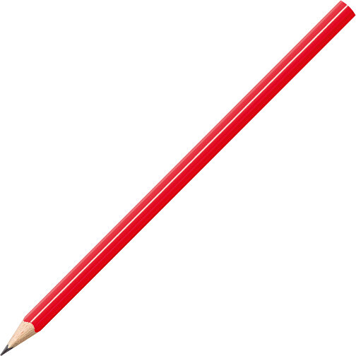 STAEDTLER Bleistift In Dreikantform , Staedtler, rot, Holz, 17,60cm x 0,90cm x 0,90cm (Länge x Höhe x Breite), Bild 2