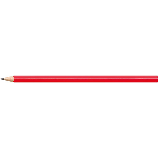 STAEDTLER Bleistift In Dreikantform , Staedtler, rot, Holz, 17,60cm x 0,90cm x 0,90cm (Länge x Höhe x Breite), Bild 3