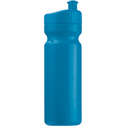 Sportflasche Design 750ml , hellblau, LDPE & PP, 24,80cm (Höhe), Bild 1