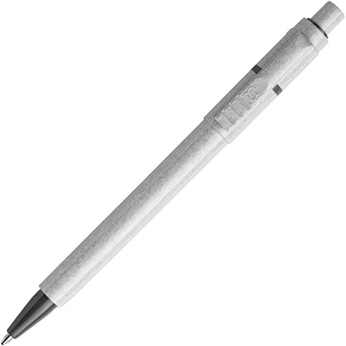 Kugelschreiber Baron Stone Hardcolour , grau / dunkelgrau, ABS, 13,30cm (Länge), Bild 1