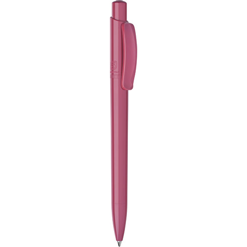 Kugelschreiber Kamal Total Hardcolour , rosa, ABS, 13,80cm (Höhe), Bild 1