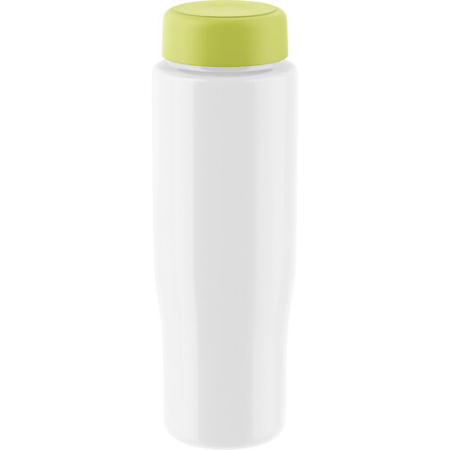 H2O Active® Tempo 700 Ml Sportflasche Mit Drehdeckel , weiß / limone, 30% PP-Kunststoff, 70% PET-Kunststoff, 22,00cm (Höhe), Bild 1