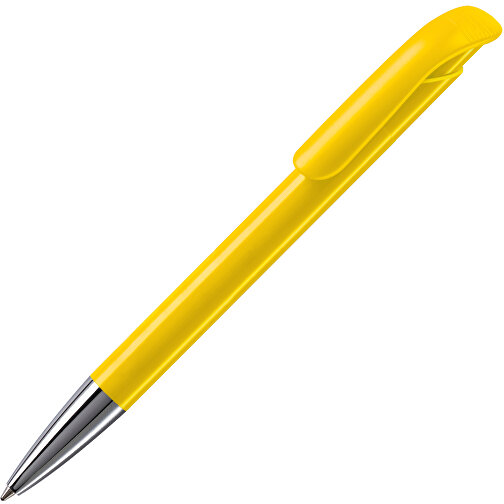 Kugelschreiber Atlas Hardcolour Mit Metallspitze , gelb, ABS & Metall, 14,60cm (Länge), Bild 1