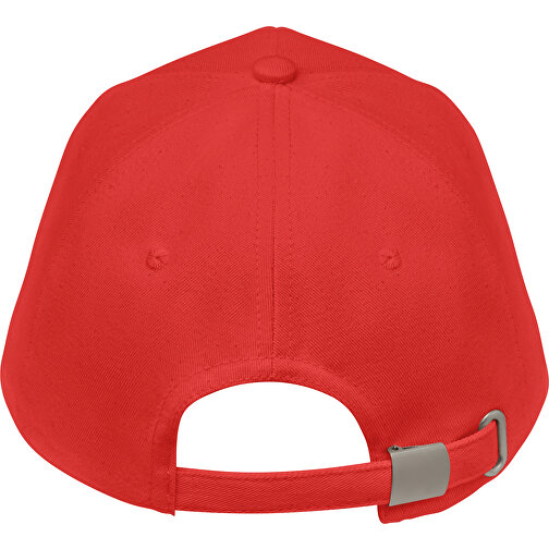 Bicca Cap , rot, Baumwolle, 21,00cm x 11,00cm x 17,00cm (Länge x Höhe x Breite), Bild 4
