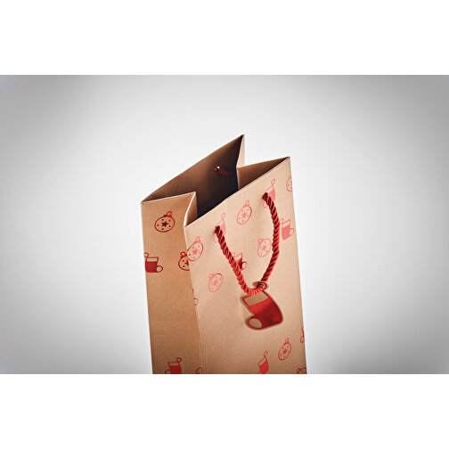 Sparkle Wine , rot, Papier, 9,00cm x 35,00cm x 12,00cm (Länge x Höhe x Breite), Bild 8