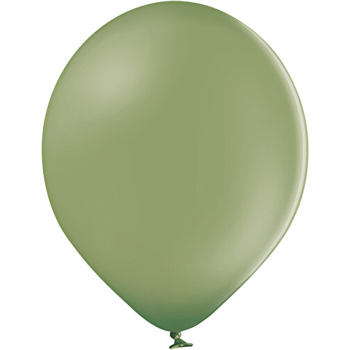 Standardluftballon Klein , rosmaringrün, Naturkautschuk, , Bild 1