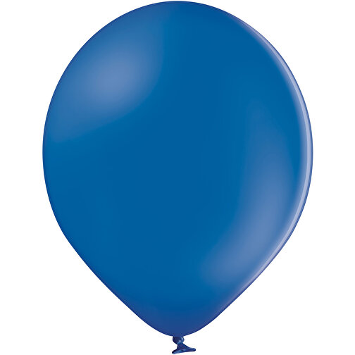 Standardluftballon Ohne Druck , royalblau, Naturkautschuk, , Bild 1