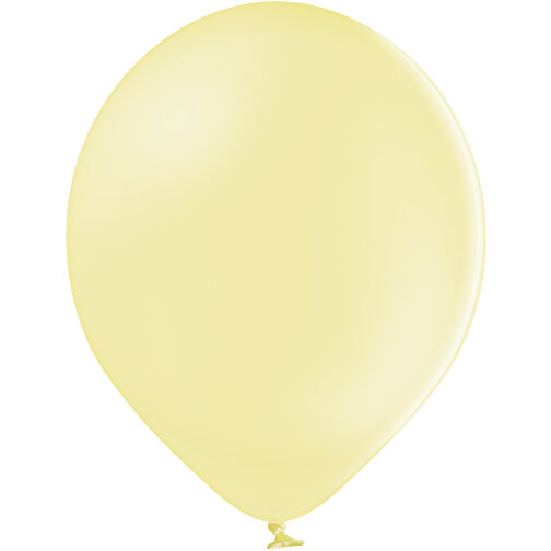 Standardluftballon , lemon, Naturkautschuk, , Bild 1