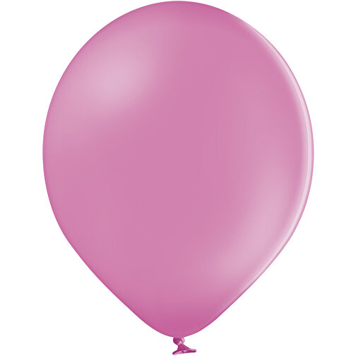 4C-Luftballons Mit TopQualityPrint , cyclamen rose, Naturkautschuk, , Bild 1