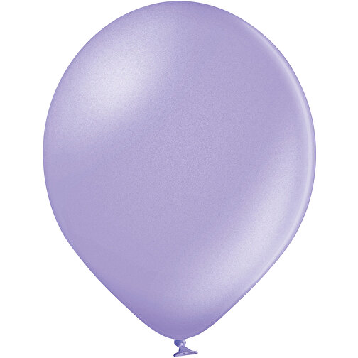 Metallicluftballon , lavendel, Naturkautschuk, , Bild 1
