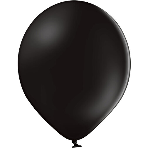 4C-Luftballons Mit TopQualityPrint , schwarz, Naturkautschuk, , Bild 1