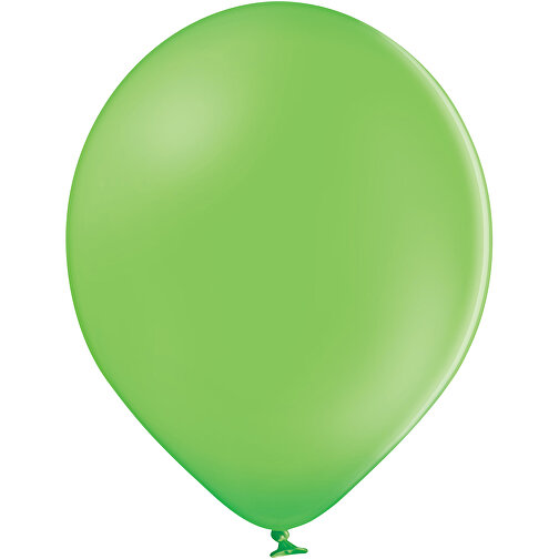 4C-Luftballons Mit TopQualityPrint , mittelgrün, Naturkautschuk, , Bild 1