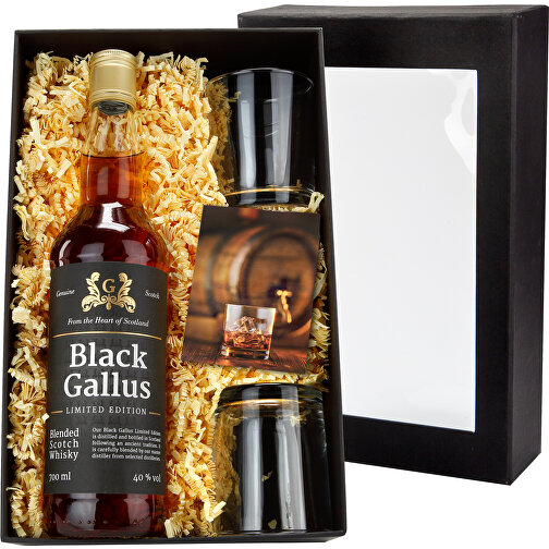 Black Gallus Whisky , , 32,00cm x 8,50cm x 20,00cm (Länge x Höhe x Breite), Bild 2