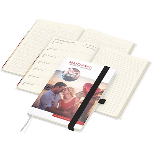 Calendario Match-Hybrid Creme bestseller, Cover-Star opaco, nero, Immagine 1