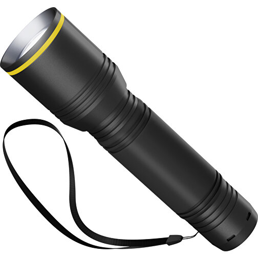 Taschenlampe REEVES MyFLASH 700 , Reeves, schwarz / gelb, Aluminium, Silikon, 130,00cm x 29,00cm x 38,00cm (Länge x Höhe x Breite), Bild 1