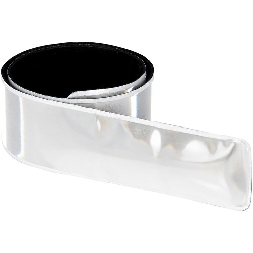RFX™ Lynne 34 Cm Reflektierendes Sicherheits-Schnapparmband , weiß, TPU Kunststoff, 34,00cm x 3,00cm (Länge x Breite), Bild 6