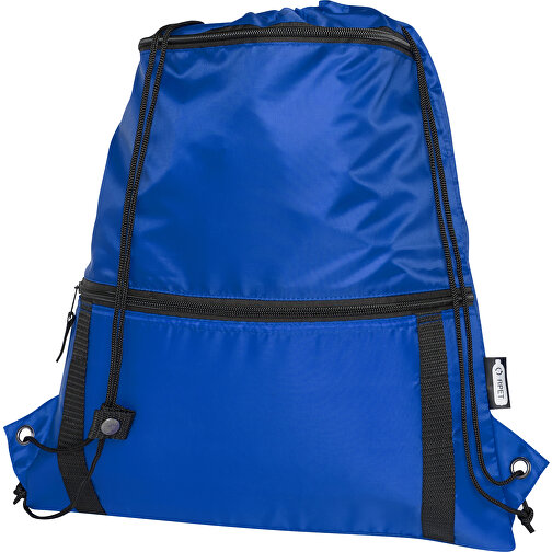 Adventure recycled insulated drawstring bag 9L, Imagen 1