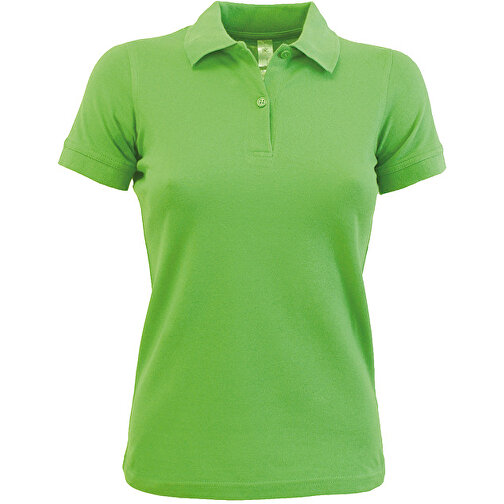 Safran Pure-Women Polo , B&C, real grün, 100 % Baumwolle, L, , Bild 1