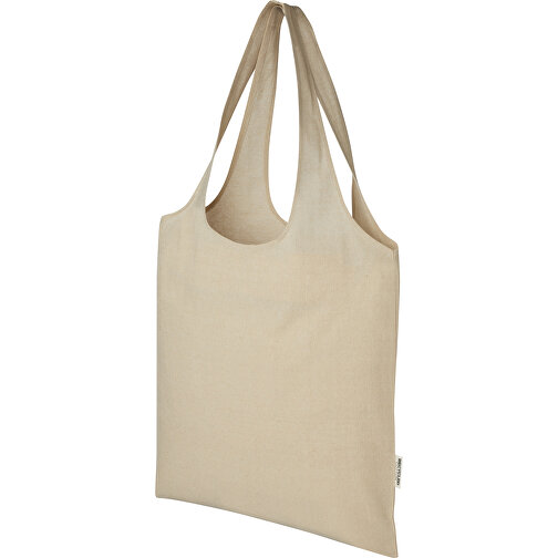 Pheebs 150 g/m² recycled cotton trendy tote bag 7L, Imagen 1