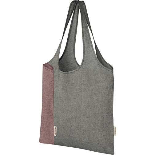 Pheebs 150 g/m² recycled cotton trendy tote bag 7L, Imagen 8