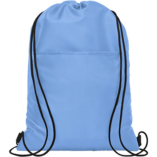 Oriole Kühltasche Mit Kordelzug 5L , hellblau, 210D Polyester, 32,00cm x 43,00cm (Länge x Höhe), Bild 3