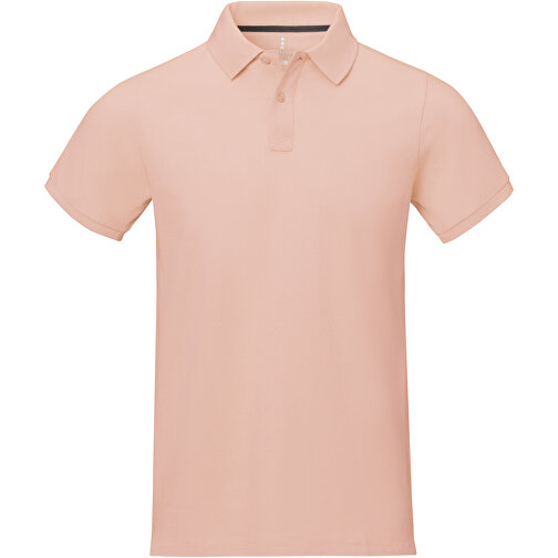 Calgary Poloshirt Für Herren , pale blush pink, Piqué Strick 100% BCI Baumwolle, 200 g/m2, XL, , Bild 3