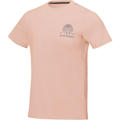 Nanaimo T-Shirt Für Herren , pale blush pink, Single jersey Strick 100% BCI Baumwolle, 160 g/m2, XXL, , Bild 2