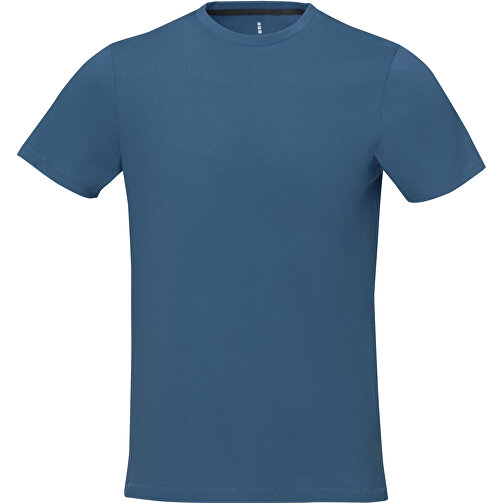Nanaimo T-Shirt Für Herren , tech blue, Single jersey Strick 100% BCI Baumwolle, 160 g/m2, M, , Bild 3