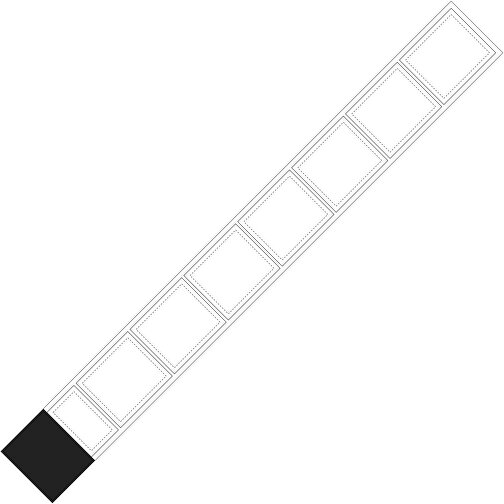 RFX™ 43,5 Cm Reflektierendes PVC Band , neongelb, PVC, 43,50cm x 5,00cm (Länge x Breite), Bild 3