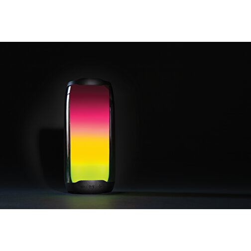 Lightboom 10W Lautsprecher Aus RCS Recyceltem Kunststoff, Schwarz , schwarz, ABS - recycelt, 21,00cm (Höhe), Bild 10