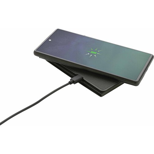 Artic Magnetischer 10W Wireless Charging Smartphonehalter, Schwarz , schwarz, PU, 7,80cm x 1,10cm (Länge x Höhe), Bild 6