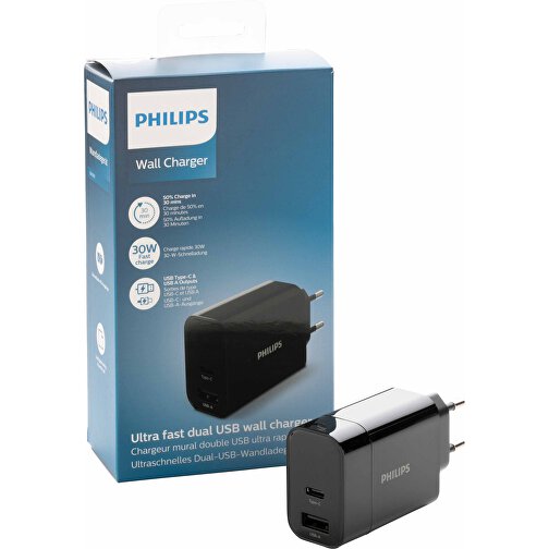 Chargeur Mural Philips, USB 30W Ultra Rapide, Image 5