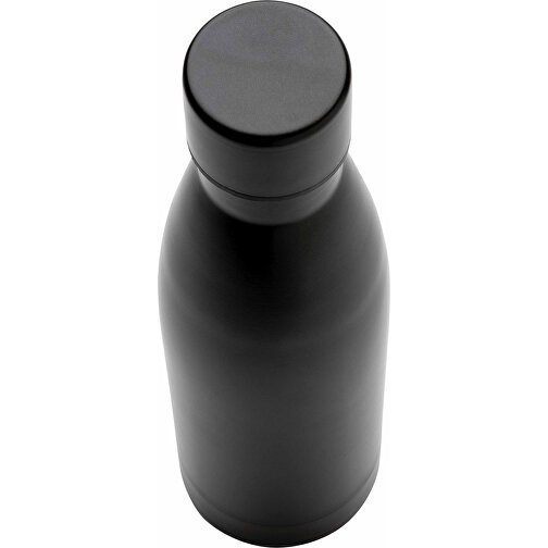 RCS Recycelte Stainless Steel Solid Vakuum-Flasche, Schwarz , schwarz, Rostfreier Stahl - recycelt, 26,00cm (Höhe), Bild 3
