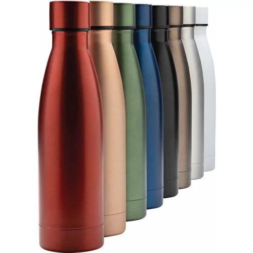 Bouteille iso couleur pleine en acier inoxydable recyclé RCS, Image 9