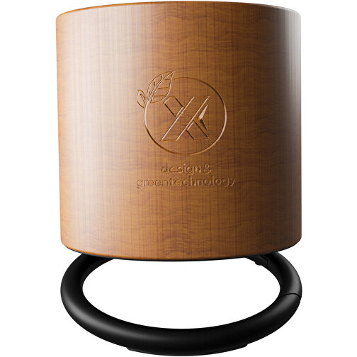 Speaker con anello SCX.design S27 da 3 W realizzato legno, Immagine 2