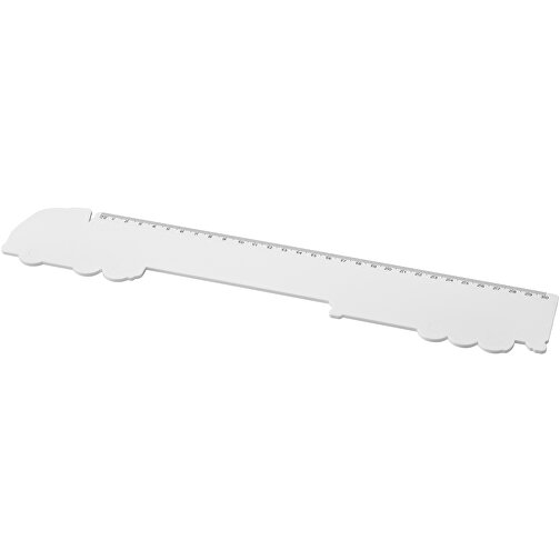 Tait 30 cm lorry-shaped recycled plastic ruler, Imagen 2