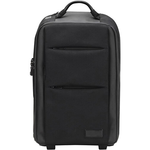 SCX.design L20 Business Laptop-Trolley-Rucksack , schwarz, Recycelter PET Kunststoff, ABS Kunststoff, 55,00cm x 22,00cm x 34,00cm (Länge x Höhe x Breite), Bild 2
